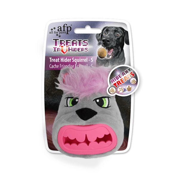 בובת החבאה פה סנאי ורוד קטן AFP