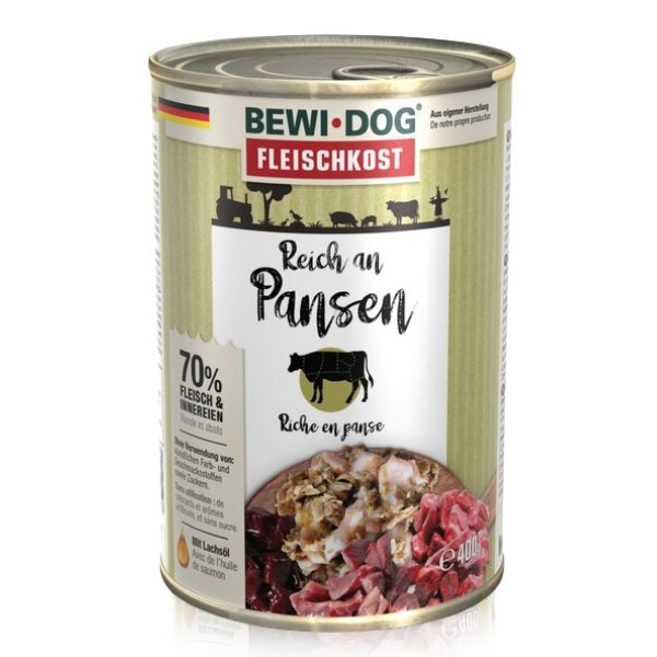 בווידוג חלקי פנים שימורים לכלבים - 400 גרם