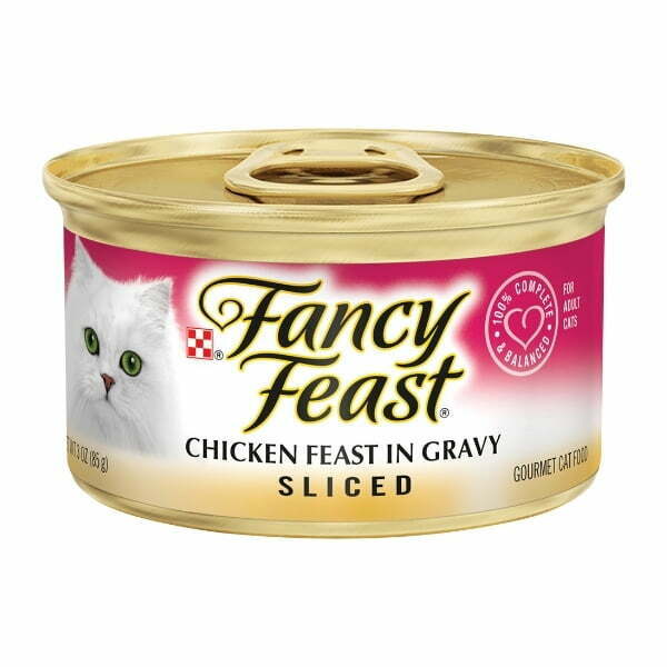 פנסי פיסט מעדן עוף בציר לחתולים - 85 גרם