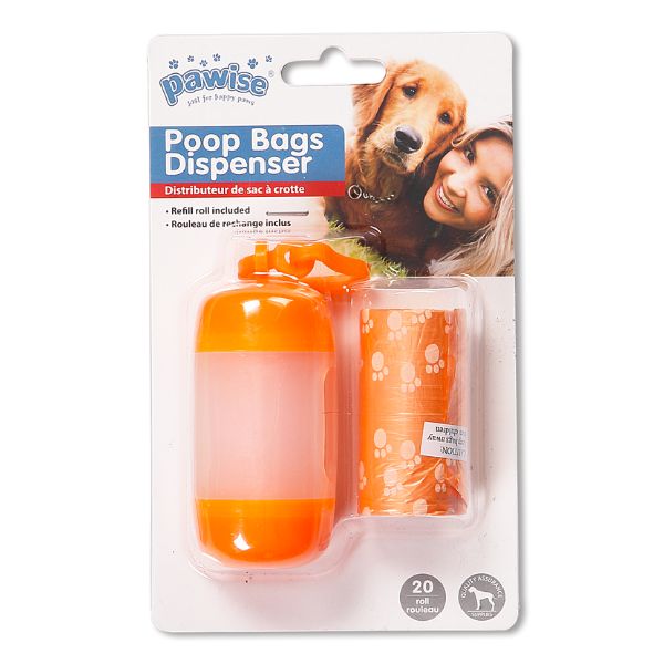 מחזיק שקי קקי איכותי Pawise צבעוני