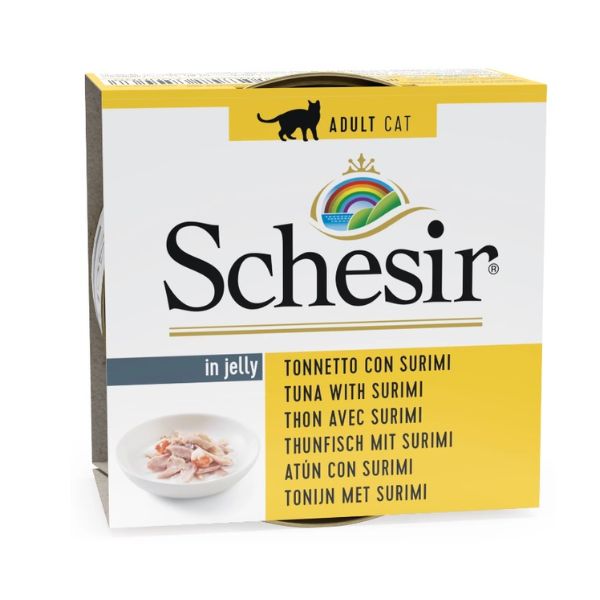 שזיר מעדן חתולים עוף עם סורימי בג'לי - 85 גרם