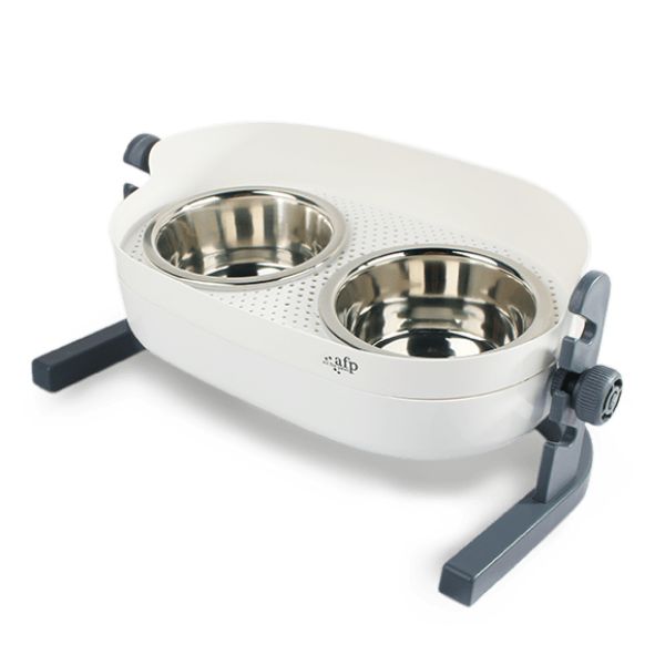 AFP מתקן קערה מוגבהת ומותאמת כפולה - 200 מ"ל