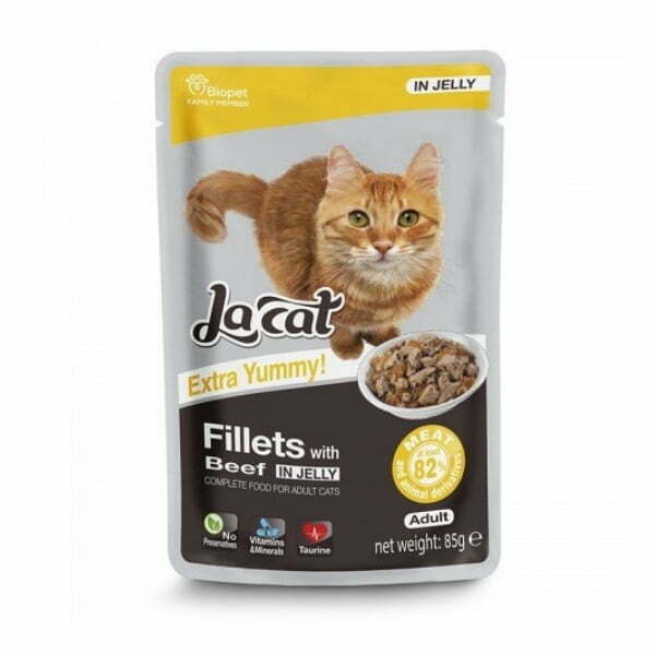 פאוץ' לה קט פילה בקר 85 גרם