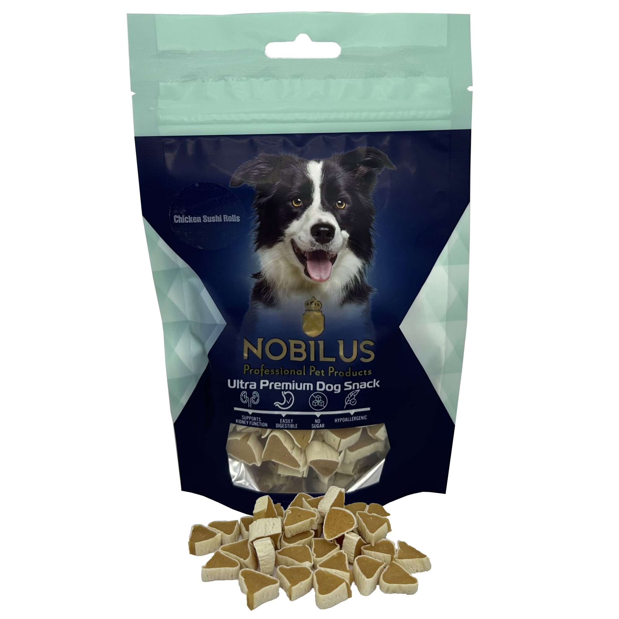 נובילוס חטיף סושי עוף - 80  גרם