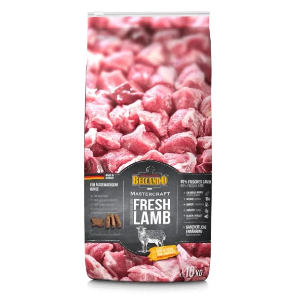 בלקנדו מאסטרקראפט כבש טרי מזון אולטרא פרימיום על בסיס 80% כבש טרי - 10 ק"ג