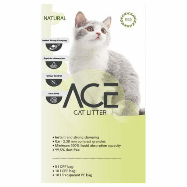 אייס חול לחתולים מתגבש טבעי - 10 ליטר