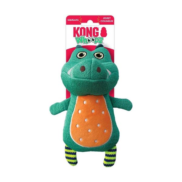 קונג WHOOPZ בובת תנין - קטן