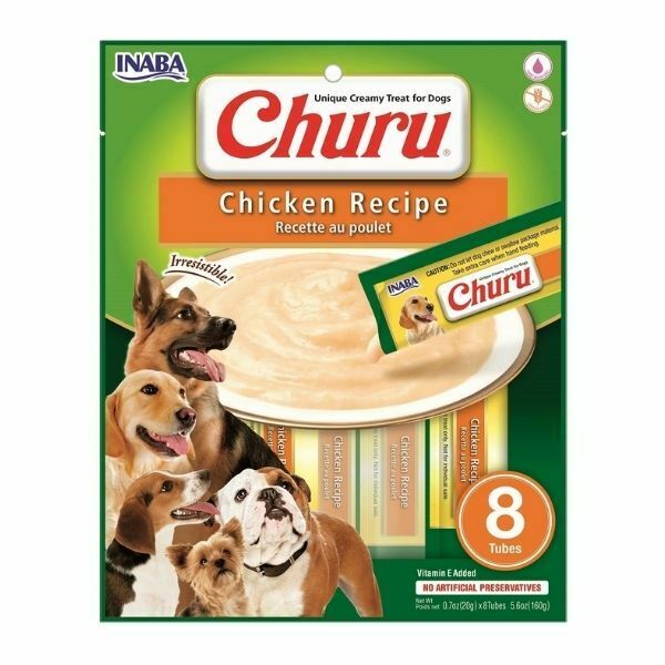 צ'ורו חטיף מעדן עוף לכלבים