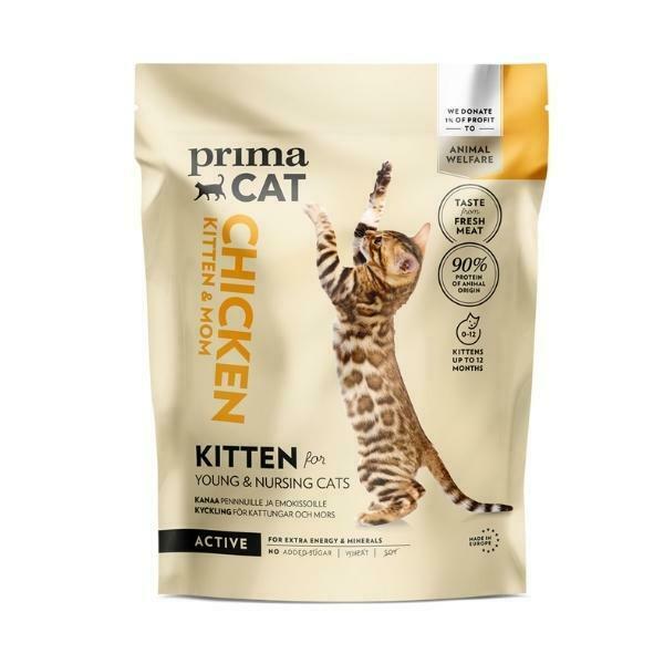 פרימה קט חטיף דנטלי לחתול עוף וקטניפ