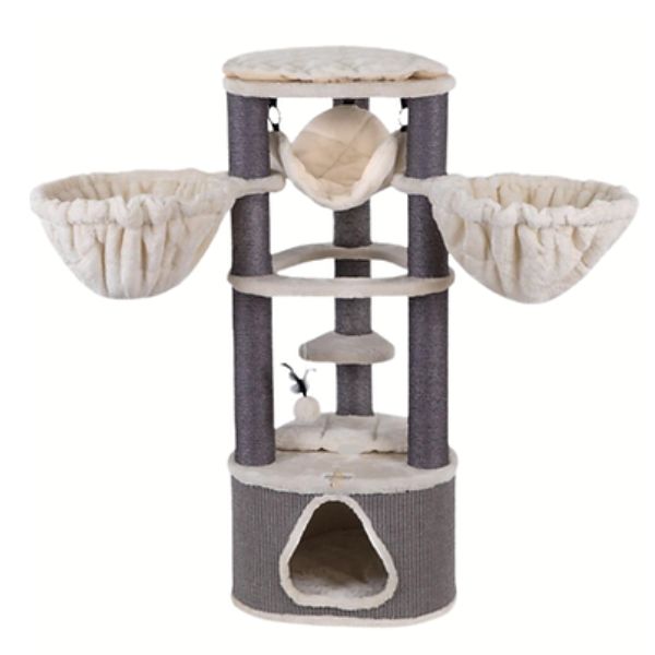 Catagat Alvidia מתקן גירוד לחתולים מפואר ויוקרתי - 120 ס"מ