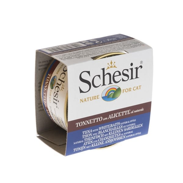 שזיר מעדן גורמה טונה ודגיגים לבנים ואורז 85 גרם לחתולים