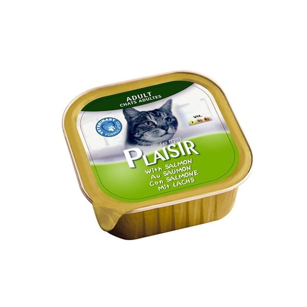 פלסיר מעדן פטה עם סלמון 100 גרם לחתולים