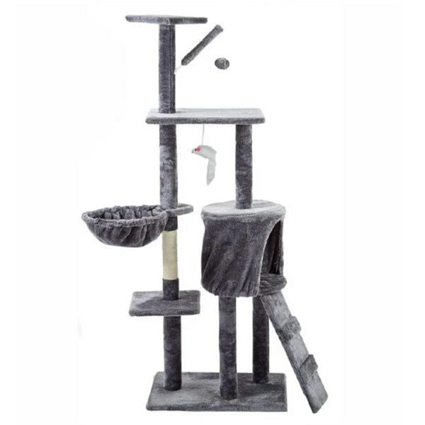 Pawise מתקן גירוד ערסל עם צעצועים - 138 ס"מ