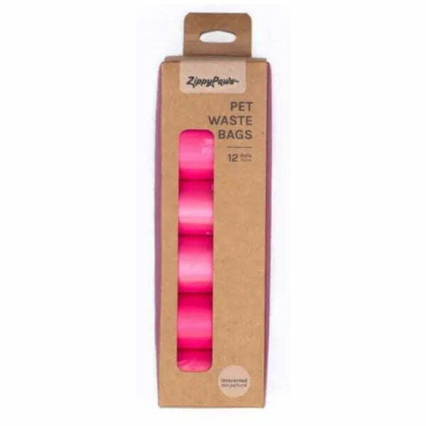 זיפי פוז שקי קקי עם ידיות - 12 גלילים