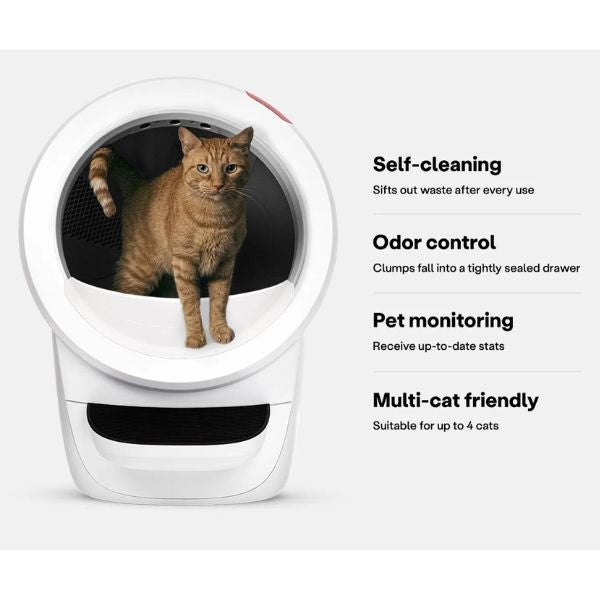 ליטר רובוט 4 לחתולים Litter Robot 4 Black - שחור