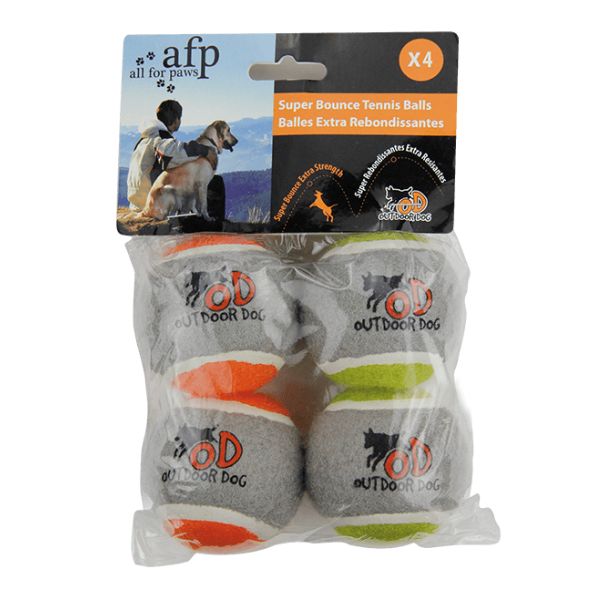AFP כדורי טניס סופר באונס קופצניים - 4 יח'