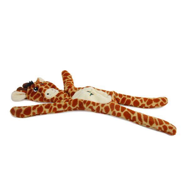 בובת ספארי סקיני במילוי חבל גירפה ענקית AFP