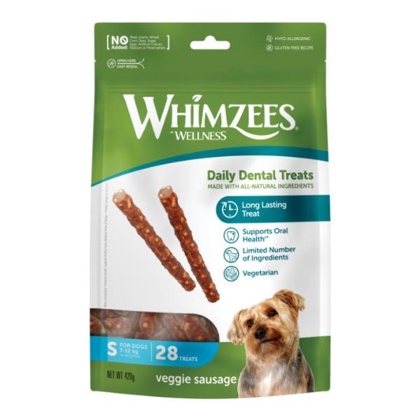 ווימזיז נקניקיה צמחונית חטיף לעיסה אריזת חסכון - 420 גרם