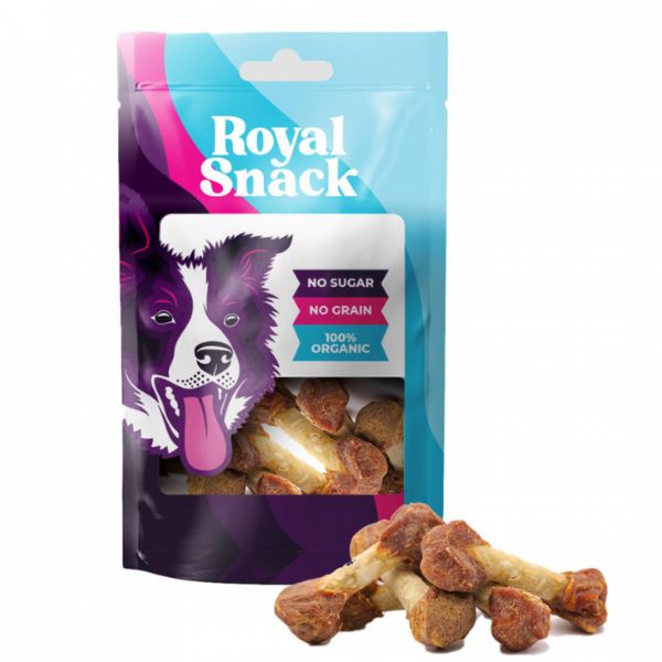 רויאל חטיף לכלבים משקולות ברווז - 80 גרם