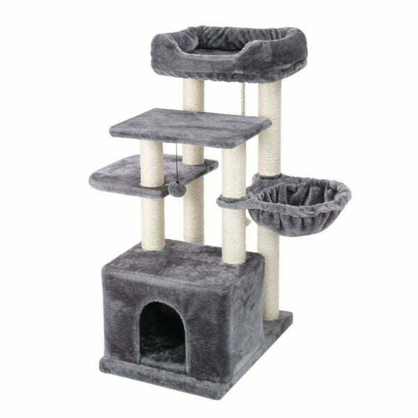 מתקן גירוד איכותי לחתולים 102 ס"מ