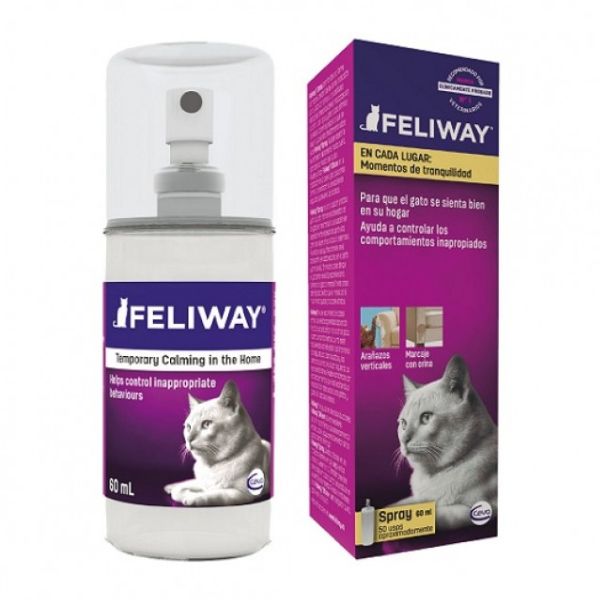 תרסיס לחתול Feliway להרגעה 60 מ"ל