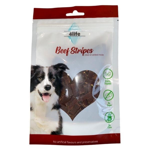 4life חטיף לכלבים שבבי בקר 70 גרם
