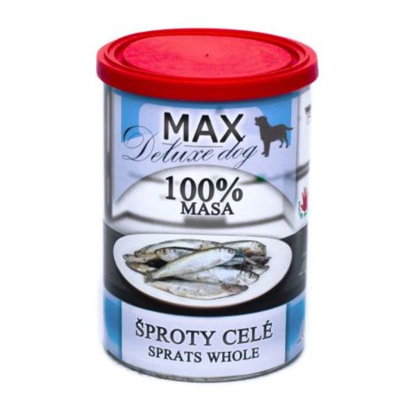 Falco Max מזון רטוב בשימורים 100% דגים שלמים טחונים - 400 גרם