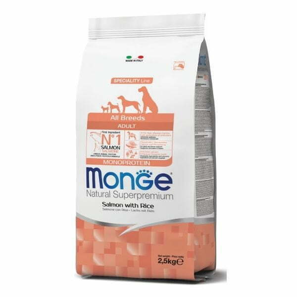 מונג' סלמון ואורז בוגר - 12 ק"ג