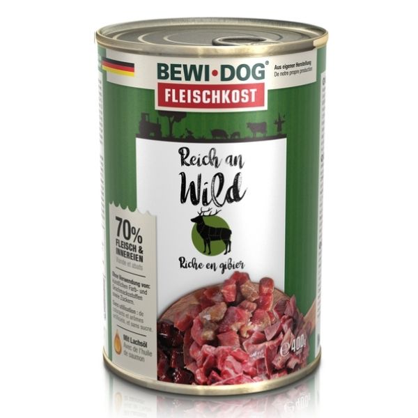 בווידוג צייד שימורים לכלבים 400 גרם