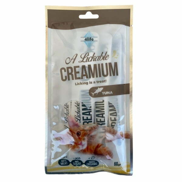 4Life Creamium חטיף נוזלי לחתולים טונה