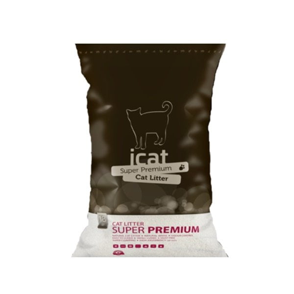אייקט ICAT - חול לחתולים מתגבש באריזת חיסכון 18 ליטר