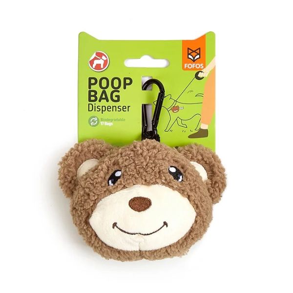 פופוס מתקן לשקיות איסוף דב פרוותי - FOFOS