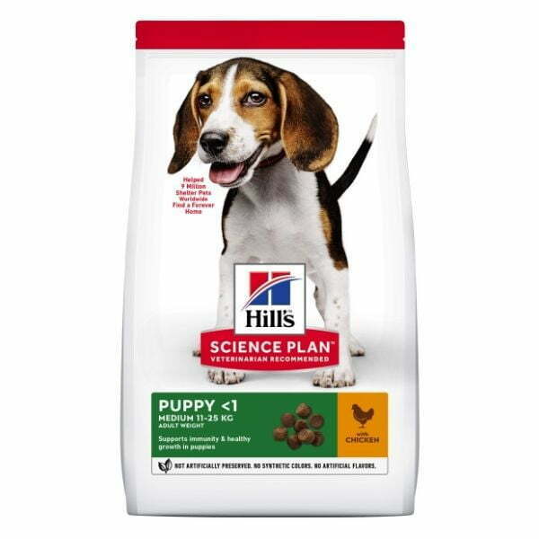 הילס גור עוף סייאנס פלאן לכלבים מגזע בינוני 14 ק"ג