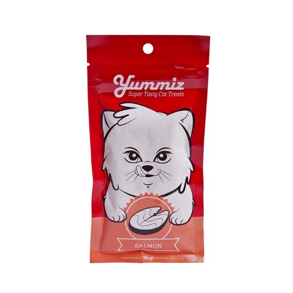 חטיף לחתולים יאמיז סלמון - 50 גרם