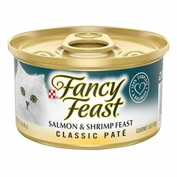 פנסי פיסט מעדן פטה סלמון ושרימפס לחתולים - 85 גרם