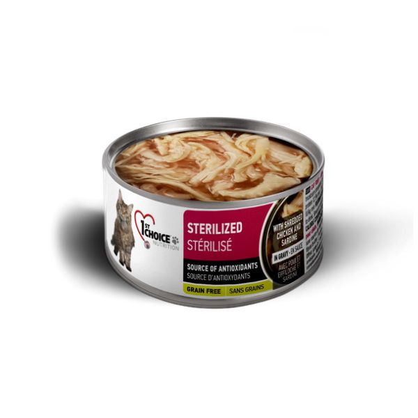 פירסט צויס סטרלייז עוף וסרדינים - 85 גרם