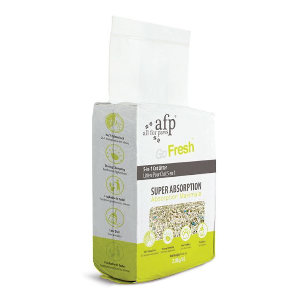 AFP חול מתגבש לחתולים 5 מרכיבים - 6 ליטר