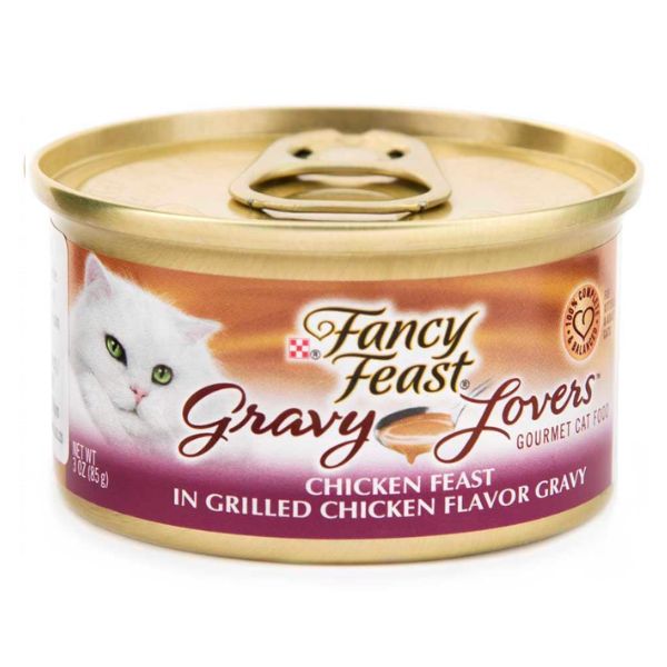 מעדן פנסי Gravy Lovers לחתול עוף ברוטב עשיר - 85 גרם