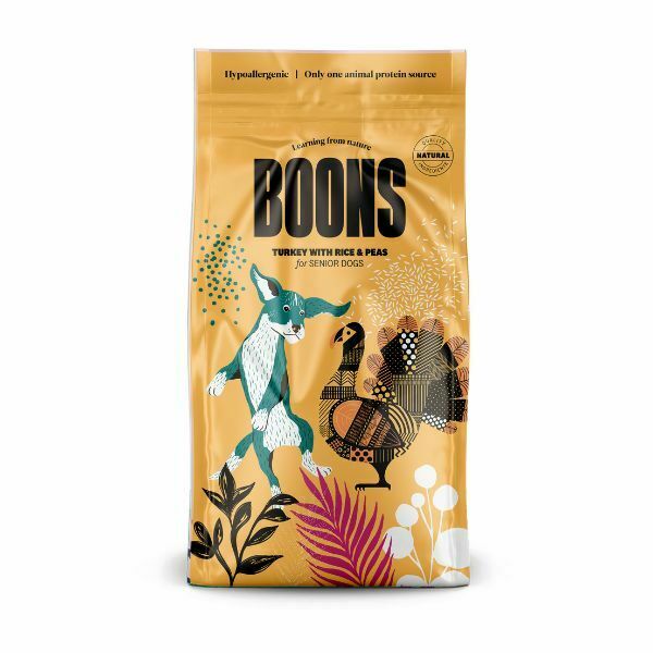 בונס Boons סניור היפואלרגני - 2 ק"ג