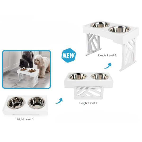 AFP קערות אוכל מודולרית לכיוון גובה בהתאם לכלב