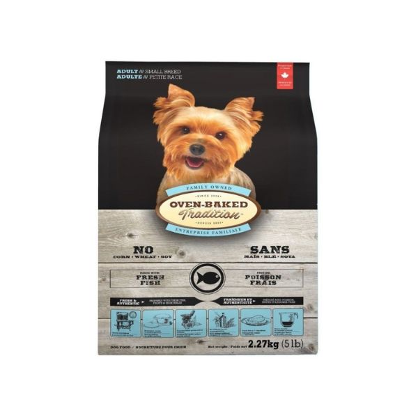 אובן בייקד טרדישן Oven Baked בוגר דגים גזע קטן - 2.27 ק"ג