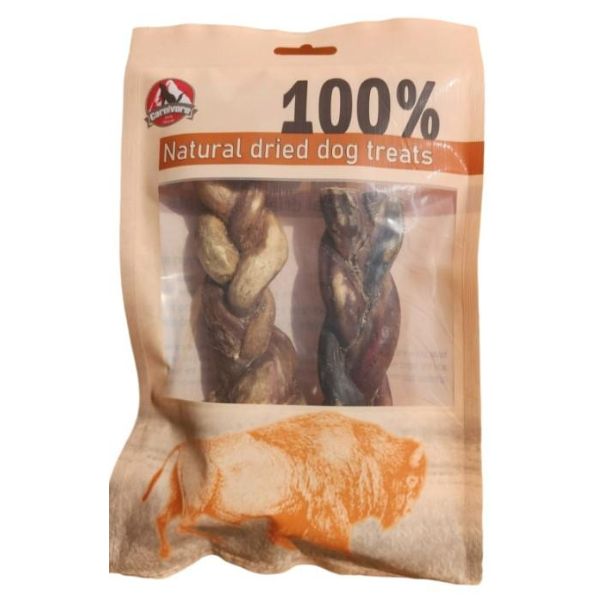 קרניבור בולי סטיק צמה 15 ס"מ - 2 יח באריזה