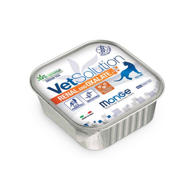 מונג' מזון רפואי רטוב לחתולים רנאל ואוקסלייט - 100 גרם