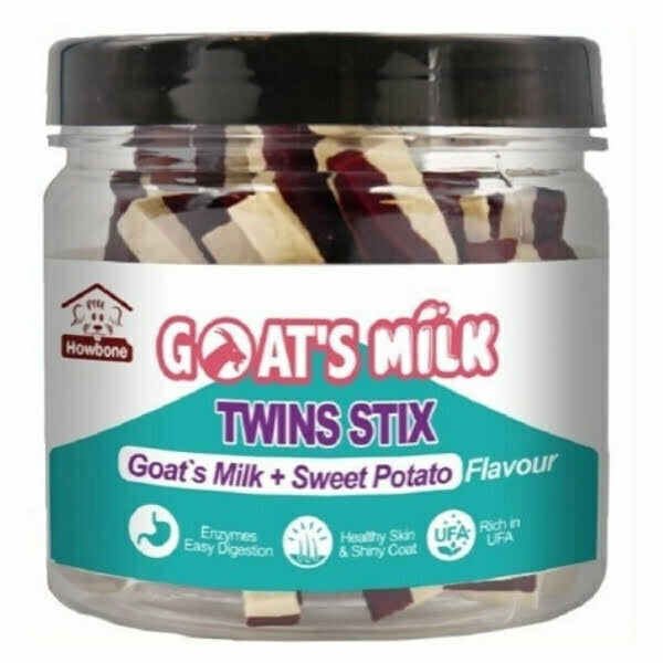 מקלות חלב עיזים HowBone - מועשר בטטה - 220 גרם