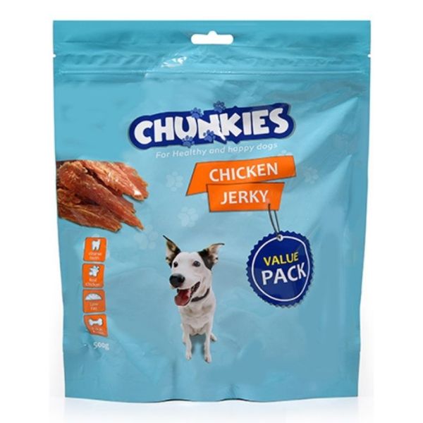 צ'אנקיז פילה עוף מיובש 500 גר' צ'אנקיס - Chunkies