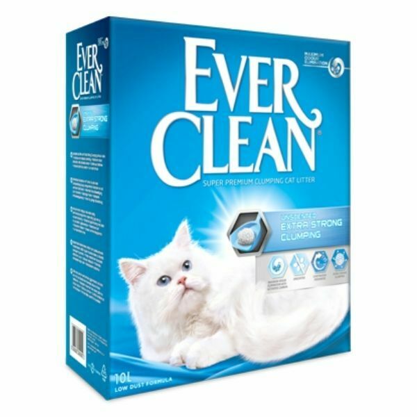 אבר קלין Ever Clean עוצמה מחוזקת ללא בישום 10 ליטר