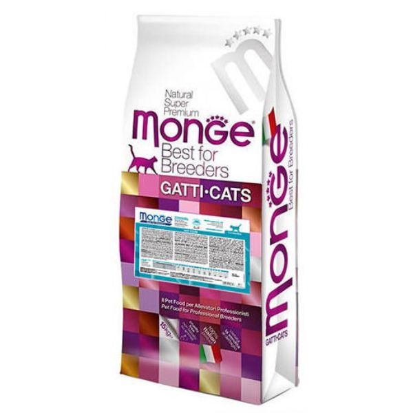 מונג' לחתולים גורים עוף - 10 ק"ג