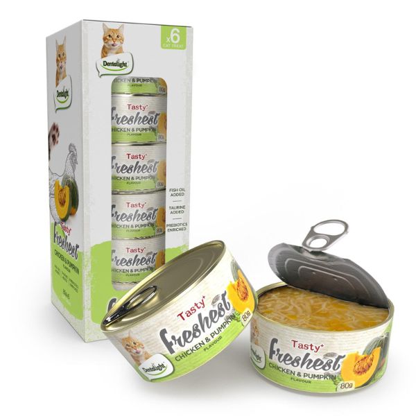 Freshest פרשסט עוף ודלעת רצועות ברוטב - 80 גרם