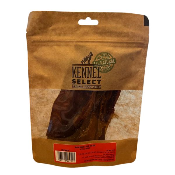 קאנל סלקט חטיף 100% טבעי - עצם גרון בקר מיובש 60 גרם