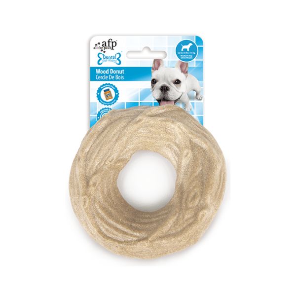 צעצוע לעיסה עץ דונאט AFP